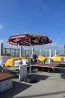 Parasol op terras