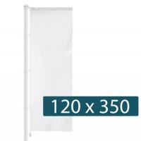 Banier 350 x 120 cm - +€ 46,00 (+€ 55,66 Incl. BTW)