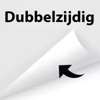 Dubbelzijdig - +€ 23,00 (+€ 27,83 Incl. BTW)